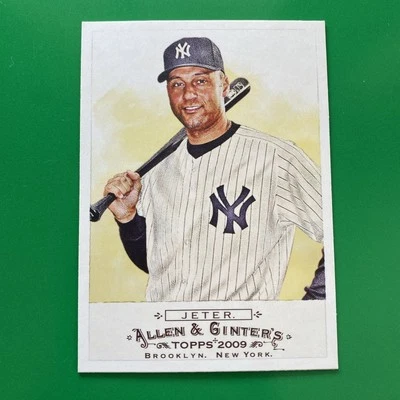 Derek Jeter 2009 Topps Allen & Ginter's Card #136 - New York Yankees - Image 1 of 2