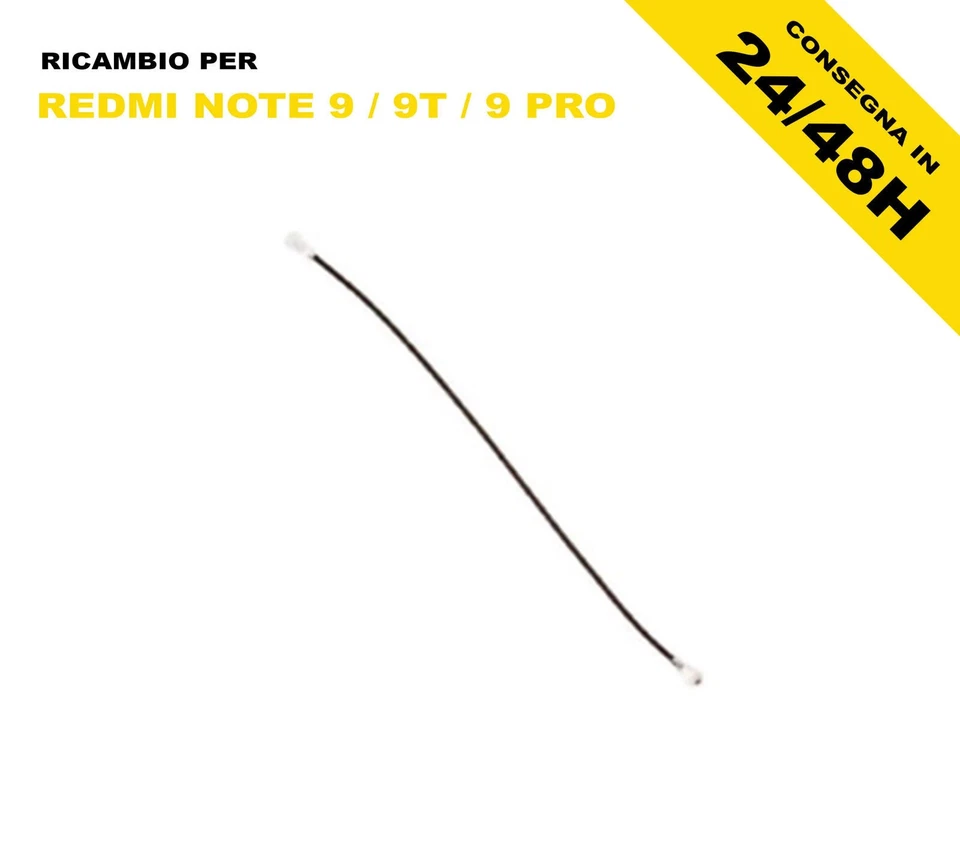 CAVO ANTENNA WIFI PER XIAOMI REDMI NOTE 9 / 9T / 9 PRO FLEX FLAT - Immagine 1 di 1