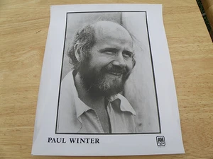 ALTES MUSIK WERBEFOTO PAUL WINTER SAXOPHONIST - Bild 1 von 1