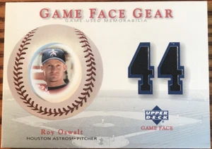 2003 Upper Deck Game Face Gear Roy Oswalt GG-RO Houston Astros - Picture 1 of 3