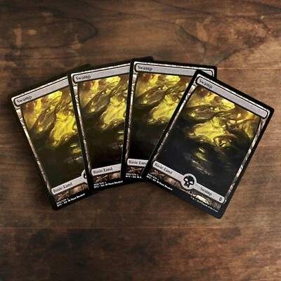 Swamp 260 Full Art Land BFZ x4 Magic The Gathering MTG Near Mint - Image 1 of 3