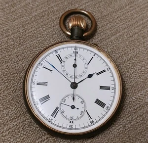 Lemania chronograph 1915 military - Picture 1 of 13