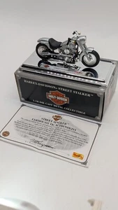 Harley Davidson Street Stalker 1:18 Die Cast Metal Collectible Model Motorcycle - Picture 1 of 11
