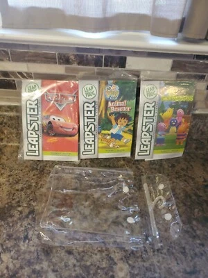 LOT 3 LEAPFROG LEAPSTER LEARNING Cars, the backyardigans, and go Diego go - Image 1 of 4