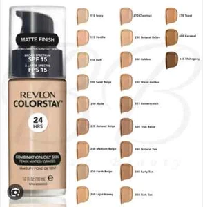Revlon ColorStay 24 Hr Makeup Foundation Combination/Oily Skin Choose Your Shade - Picture 1 of 1
