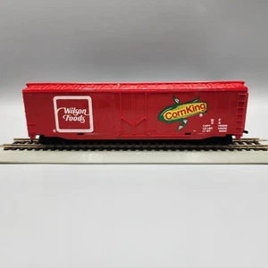 Tyco HO Scale 50'  Wilson Foods Corn King Advertising Promo Box Car Model C-6 - Picture 1 of 6