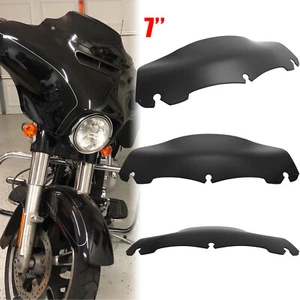 For Harley Street Glide Special FLHXS 2014-2023 7'' Wave Windshield Windscreen - Picture 1 of 17