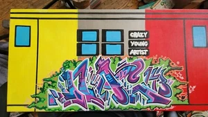 GRAFFITI TELA ARTE - Foto 1 di 11