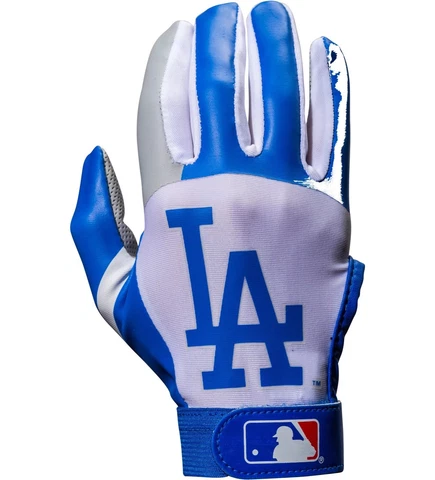 Franklin MLB Los Angeles LA Dodgers Youth Batting Gloves Youth Size M/L Cover