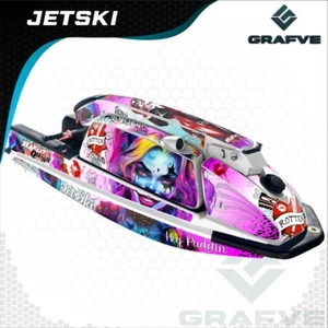 Kawasaki Jet ski 550 Sx 440 Js kit decals graphics Stickers Wrap 550sx 440js  - Picture 1 of 2