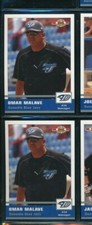 Lot (2) 2005 Grandstand #34 Omar Malave Dunedin Blue Jays (CA63) SWSW6 
