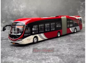 Autobus Pechino 1/64 nuova versione di Little Red Fish 1 strada in lega pressofusa modellino auto - Foto 1 di 14
