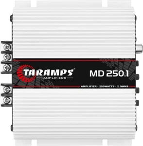 MD 250.1 Car Audio Amplifier 1 Channel 250 Watts Rms - Picture 1 of 5