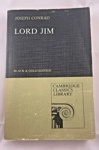 Lord Jim Joseph Conrad 1969 Cambridge Classic Library Black & Gold Edition 1st - Picture 1 of 3
