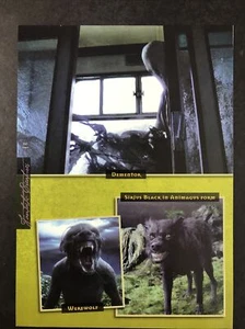 Fantastic Creatures- Dementor Werewolf Animagus- Harry Potter Movie Poster 8x1 - Picture 1 of 1