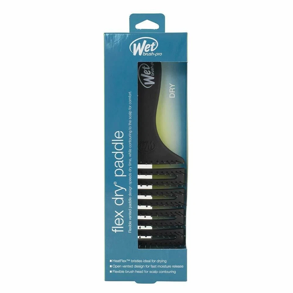The Wet Brush Pro Flex Dry Paddle - Black