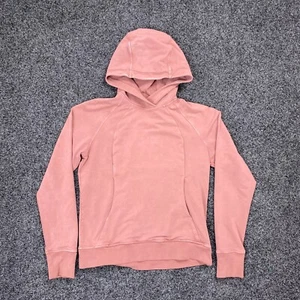 Lululemon Sweater Salmon Scuba Fitted Pullover Hoodie Women's Size 4 - Picture 1 of 7