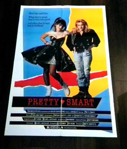 "Pretty Smart" movie poster PATRICIA ARQUETTE Original 1987~27"x41"~ - Picture 1 of 3