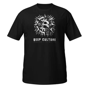 T-Shirt Bitcoin BEEP CULTURE Ultrasoft UNISEX PREMIUM T-Shirt Shirt BTC - Bild 1 von 1