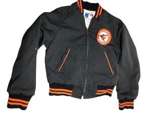 Vintage 70s Baltimore Orioles MLB Youth Jacket size 8 Sportwear corp READ - Bild 1 von 9