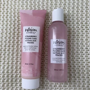 WHIM by Ulta Beauty STRAWBERRY POUND CAKE Duft Bodylotion & Duschgel REISE - Bild 1 von 3