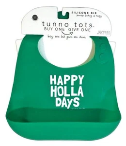 Bolsillo de silicona ajustable Bella Tunno Tots, happy holla days verde - Imagen 1 de 2