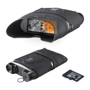 NIGHTFOX CORSAC 2 HD NIGHT VISION BINOCULARS | EXTRA LARGE SCREEN - Picture 1 of 9