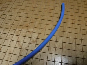 1/4" HEAT SHRINK TUBING 4' BLUE FREE SHIPPING - Picture 1 of 1