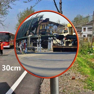 Wide Angle Convex Mirror Curved Outdoor Road Traffic Driveway Safety Security UK - Picture 1 of 14