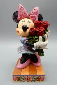 Figura 'La Vie En Rose' Jim Shore Minnie Mouse de Jim Shore de Disney Traditions - Numerada - Imagen 1 de 8