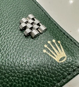 OEM Rolex Datejust GMT Jubilee 2 Links 15.5mm 16200 16234 16030 16750 1601 1675 - Picture 1 of 5