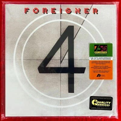 Foreigner – 4 – Analogue Productions - NUMBERED 2x 180-Gram 45-RPM Audiophile LP - Image 1 of 2