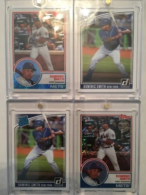 2018 Topps - 1983 - Dominic Smith - Donruss - Refractor - RC  - Rookie-Lot of 12 - Image 1 of 3