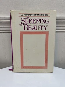 Vintage Sleeping Beauty  A Puppet Storybook  Grosset & Dunlap  Board Book  1972 - Picture 1 of 11