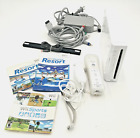 Nintendo Wii Sports & Resort White System Console Bundle Motion Plus Controllers