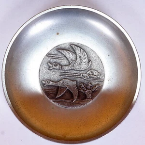 Hermoso plato de joyería con motivo de pato diámetro: 10 cm  - Imagen 1 de 2