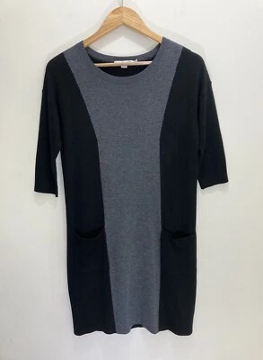 Женское платье Boden размер 4 черное шерстяное - Изображение 1 из 4