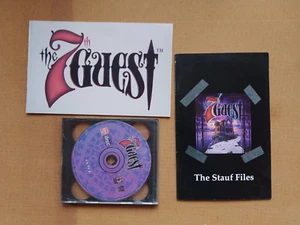 The 7th Guest The Stauf Files Windows PC CD-Rom Game Manual Complete (no box) - Photo 1/4