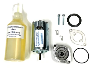 BMW Z4 Roof Pump Motor with Spacer Fits ALL E85 4347193448 7016893 * BRAND NEW * - Picture 1 of 5