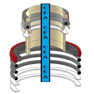 26604-57001 Steering Cylinder Seal Kit Fits TCM 720 860 - Picture 1 of 1