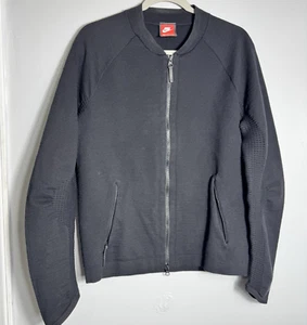 Nike Jacket SZ Small Sportswear Tech Pack Knit Full Zip Black 832178-010 Men's - Picture 1 of 14