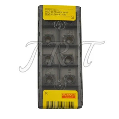 10pcs CNC CCMT3(2.5)1-PM 4425 CCMT09T304-PM 4425 Carbide Turning Inserts CCMT