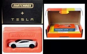 Matchbox 2020 Tesla Roadster Mattel Creations Matchbox Collectors In Hand Rare! - Picture 1 of 3
