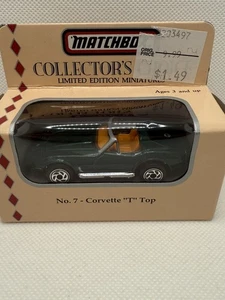 Matchbox Collector’s Choice Nr. 7 Corvette "T" Top grün 1994 1 von 10.000 - Bild 1 von 8