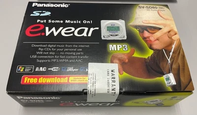 Panasonic Digital Player SV-SD80 SD Audio Player New In Box Unopened - Image 1 of 4