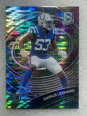 2021 Panini Spectra Celestial Prizm /99 Darius Leonard #38 - Image 1 of 2
