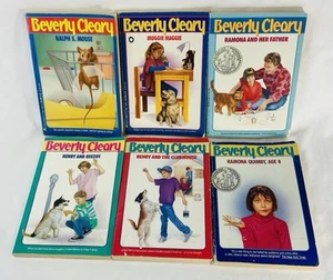 Beverly Cleary 1990s 90s Paperback Book Lot of 6 Ralph Mouse Ramona Quimby Etc - Picture 1 of 17