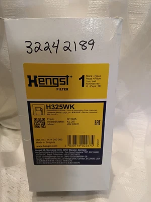 Hengst H325WK Fuel Filter Gas  30636704 for Volvo XC90 S60 XC70 V70 2001-2007 Foto 1 de 2