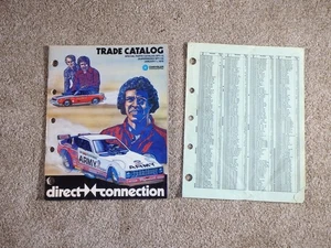 1979 Direct Connection Special Parts Catalog SP-15 & price list Mopar Chrysler - Picture 1 of 3