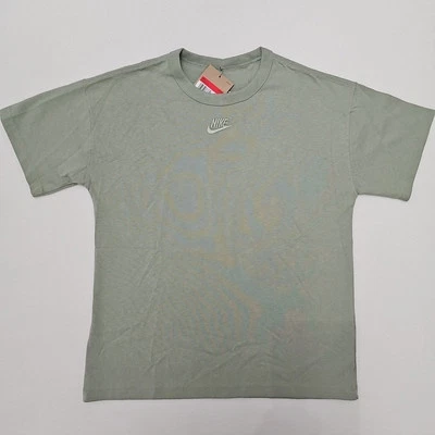 New Nike Girl's Sportswear Embroidered Futura LBR Loose Fit T-Shirt L (14-16) - Image 1 of 4